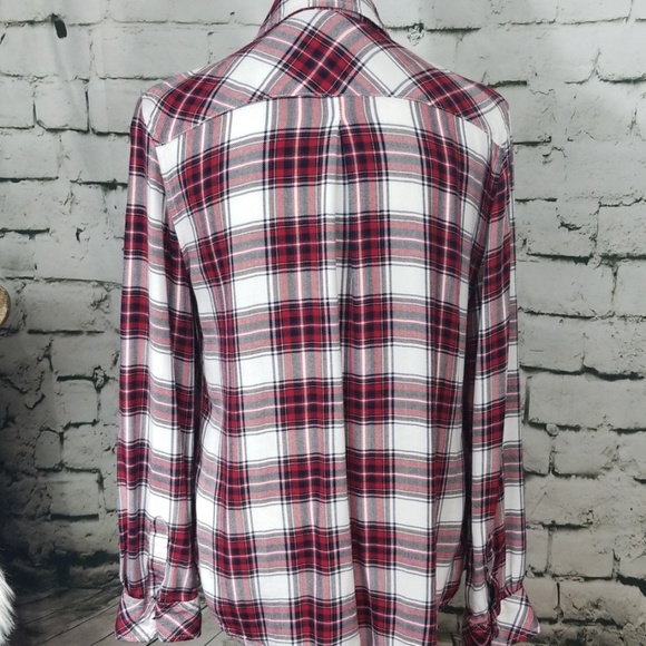 Nordstrom Flannel Plaid Shirt Large - Picture 3 of 7